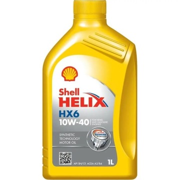 OLEJ SHELL 10W40 1L HELIX HX6 SN/CF / 229.3 / RN70