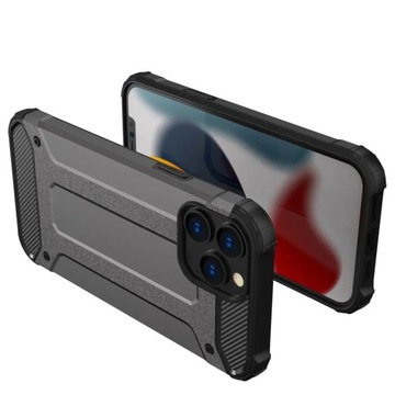 Бронированный гибридный чехол Hybrid Armor для iPhone 13 Pro Max синий