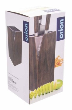 Деревянная подставка для ножей DARK WOODEN, темно-коричневый