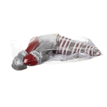 Санта-Клаус, карлик, гном, рождественское украшение на елку, БОЛЬШОЙ, 60 см, на липучке