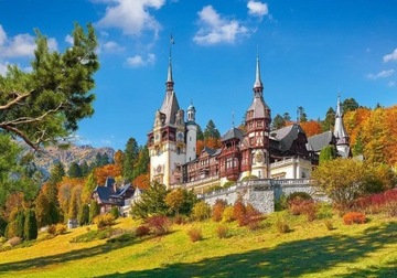 Puzzle 500 elementów. Zamek Peles, Rumunia