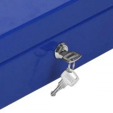 МЕТАЛЛИЧЕСКАЯ КАССЕТА ДЛЯ ДЕНЕЖНЫХ БАНКНОТ МОНЕТЫ СЕЙФ КАССЕТА ДЛЯ КЛЮЧЕЙ