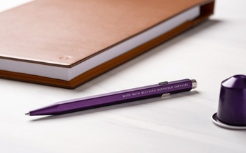 Шариковая ручка CARAN D'ACHE 849 Nespresso Arpeggio M, фиолетовая
