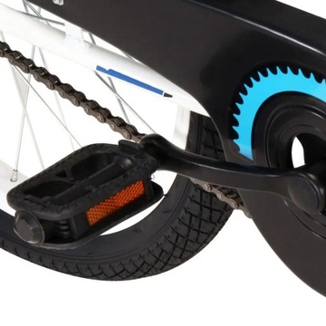 Детский велосипед VidaXL, 18 дюймов, синий и белый