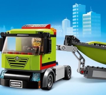 LEGO - CITY - TRANSPORTER ŁODZI WYŚCIGOWEJ - 60254