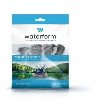 КОМПЛЕКТ СОЕДИНЕНИЙ БАКА ДОЖДЕВОЙ ВОДЫ Waterform для комплекта желоба