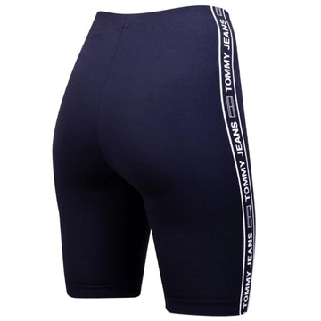 TOMMY HILFIGER DÁMSKE LEGÍNY CYKLISTKY NAVY r.XS