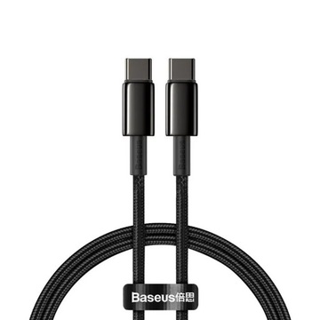 Кабель Baseus Tungsten Gold Quick Charge 4 USB-C, 2 м