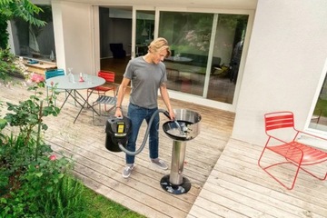 KARCHER AD 2 Аккумуляторный пылесос для камина