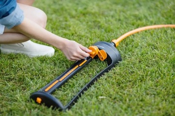 FISKARS ВОДОСПРИНКЛЕР СПРИНКЛЕР МЕТАЛЛ ЭКОНОМИЯ ПЛАСТИК