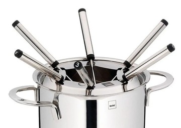 Набор для фондю из нержавеющей стали, 10 шт. CAILI