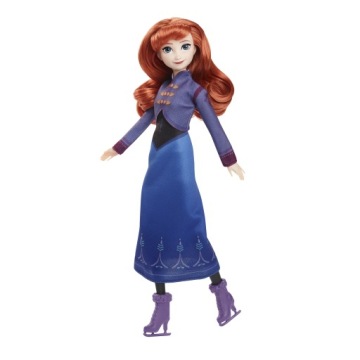 FROZEN крижане серце лялька принцеса ANNA фігуристка, лялька на ковзанах