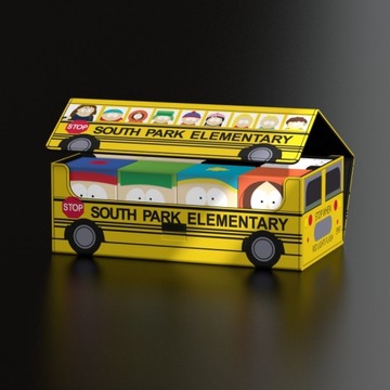 Squaroes - Collectors Case South Park - School Bus