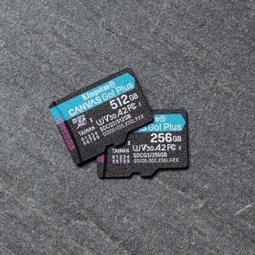 KINGSTON microSDXC Canvas Go Plus 256 ГБ