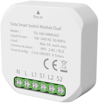 Диммер Wi-Fi Tesla TUYA Интеллектуальный световой модуль