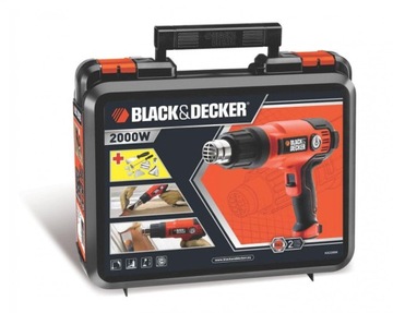 ТЕПЛОВАЯ ПИСТОЛЕТКА BLACK+DECKER, 2000ВТ, КОРПУС KX2200K KX2200K-QS