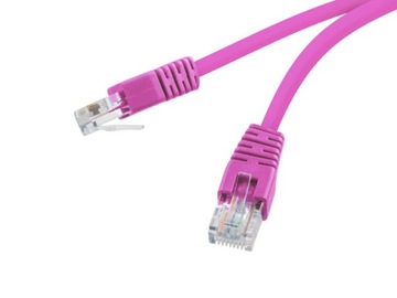 Kabel sieciowy Gembird różowy 2 m