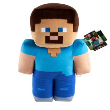 Mattel Minecraft М'яка іграшка базова 40 см Steve