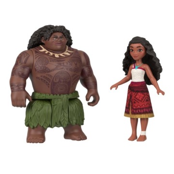 LALKA VAIANA i MAUI 2 pak ZESTAW MOANA VAIANA DISNEY