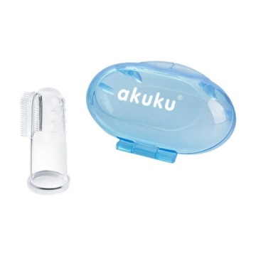Akuku Щіточка силіконова для миття зубів, 1 шт.