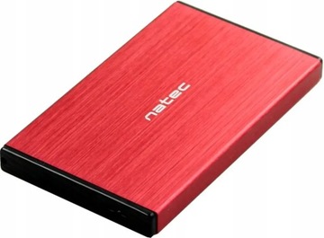 КРАСНЫЙ КОРПУС SSD USB 3.0 КАРМАННЫЙ HDD 2,5 ДЮЙМА 6 Гбит/с ДО 4 ТБ