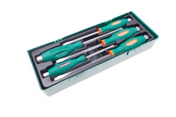 JONNESWAY Набор слесарных отверток со вставкой-тележкой