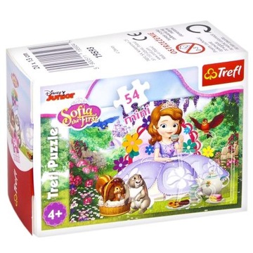Puzzle Trefl Disenyr 54 elementów Puzzle 54el Mini Księżniczka Zosia 19593