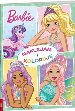Barbie Dreamtopia Naklejam i koloruję