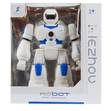 ROBOT ZDALNIE STEROWANY DUŻO EFEKTÓW MÓWI ŚWIECI