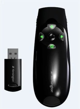 Беспроводной презентер Kensington Expert с зеленой лазерной указкой