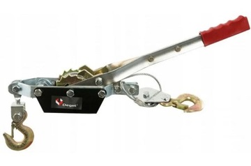 Лебедка канатная, тяга 2Т, 2 тонны, трос 4,5мм, 250см