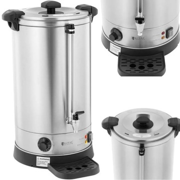 Warnik podgrzewacz do wody z podwójnymi ściankami i ociekaczem 19.7 L 2500