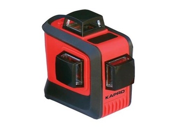 LASER LINIOWY 3D 360° 3-PŁASZCZYZNOWY CZERW AKU