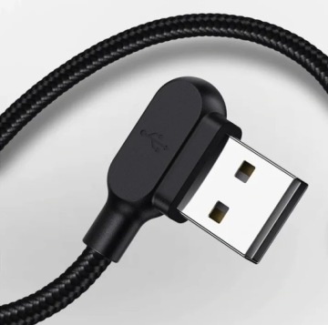 MCDODO УГЛОВОЙ КАБЕЛЬ QC USB microUSB LED 2A 1,2M