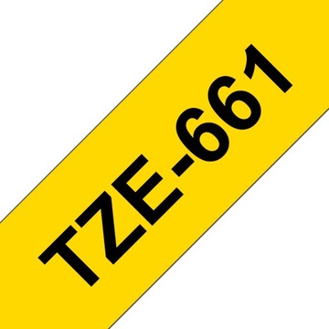 Лента для печати Brother TZe-661 36мм х 8м