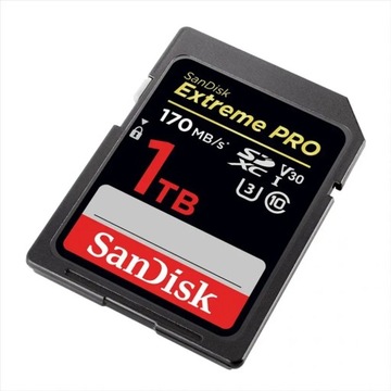 SANDISK EXTREME PRO SDXC 1 ТБ, 200/140 МБ/с, A2