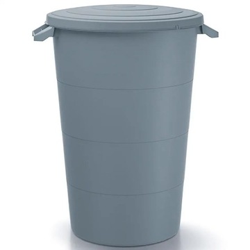 САДОВЫЙ КОНТЕЙНЕР ДЛЯ МУСОРА 80 Л КЕДЕН СЕРЫЙ