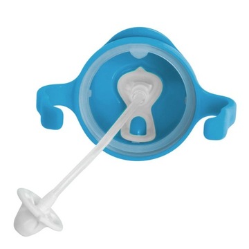 Бутылка с трубочкой 240 мл, черника, коробка