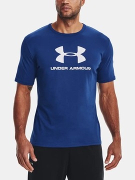 KOSZULKA MĘSKA UNDER ARMOUR T-SHIRT SZYBKOSCHNĄCA BAWEŁNA SPORTOWA 1329590