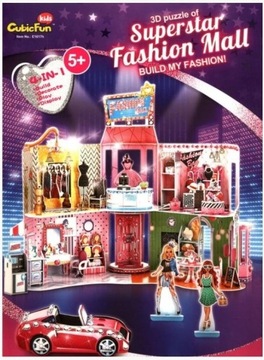 ND17_ZB-133750 Puzzle 3D 157el. Superstar Fashion Mall. Modne Centrum