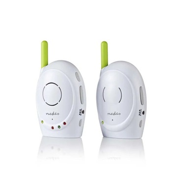 Nedis BAMO110AUWT niania elektroniczna 300m USB Audio Baby Monitor