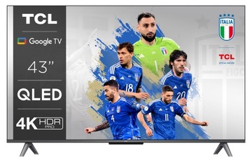 TCL 43C645 43-дюймовый 4K UHD QLED-телевизор Android Wi-Fi Bluetooth