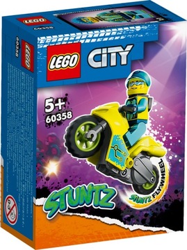 LEGO CITY 60358 Кибер-трюковый велосипед