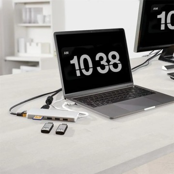 Hama 00200133 Многопортовый USB-концентратор для Apple Macbook