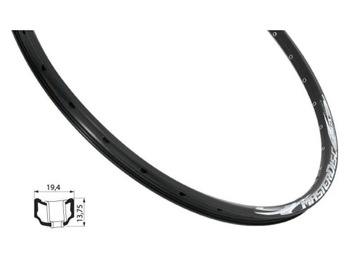 Велосипедный обод Force Basic Disk 26 32H 559x19