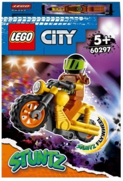 LEGO CITY: Разрушение мотоцикла для трюков (60297)