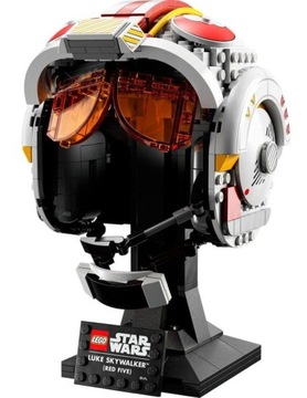 LEGO Star Wars 75327 Шлем Люка Скайуокера — красный Five Star Wars