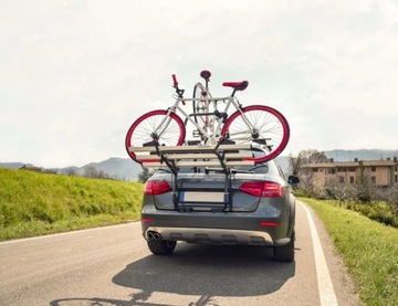 UCHWYT ROWEROWY BAGAŻNIK NA KLAPĘ 3 ROWERY STANDUP