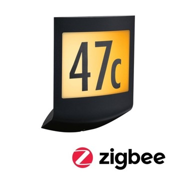 Настенный светильник Paulmann Zigbee номер дома PADEA PIR LED