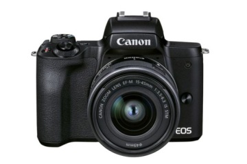 Canon EOS M50 Mark II + 15-45 черный МАГАЗИН ШАНС